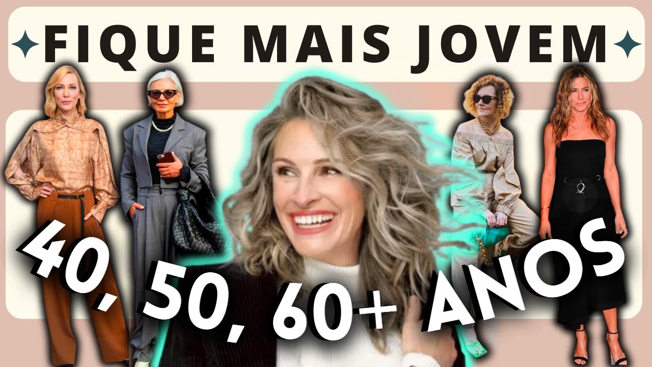 Como Estar na Moda Sem Parecer Jovem Demais