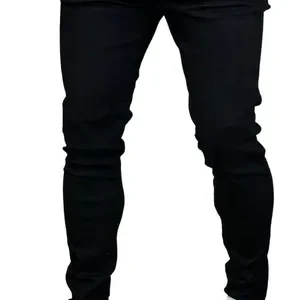 Calça Skinny Preta Masculina Jeans Com Elastano Lycra 2023
